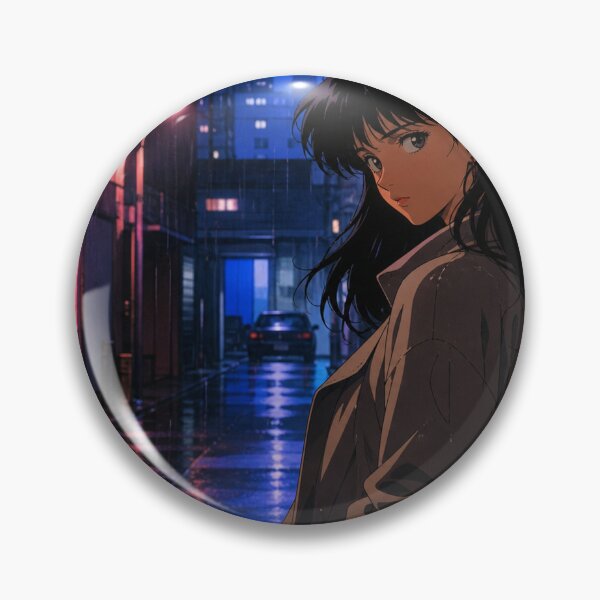 Item preview, Neon Alleyway - Classic Anime Aesthetic designed and sold by bapupa.