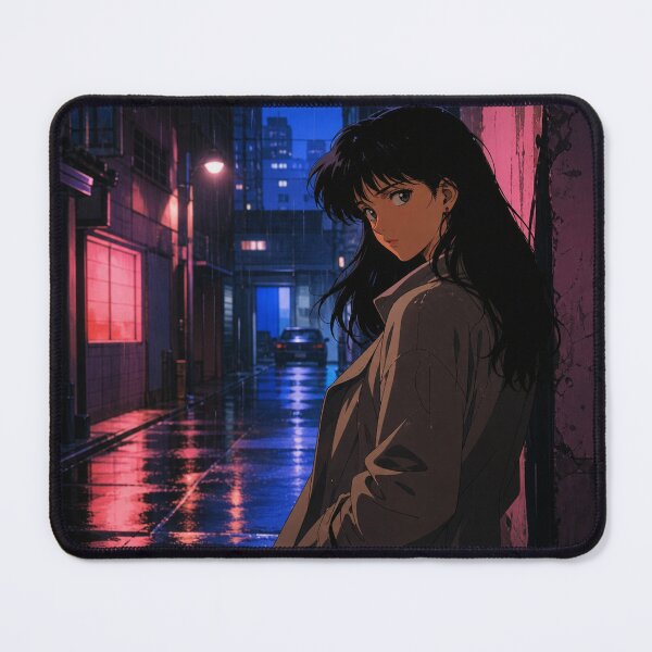 Item preview, Neon Alleyway - Classic Anime Aesthetic designed and sold by bapupa.