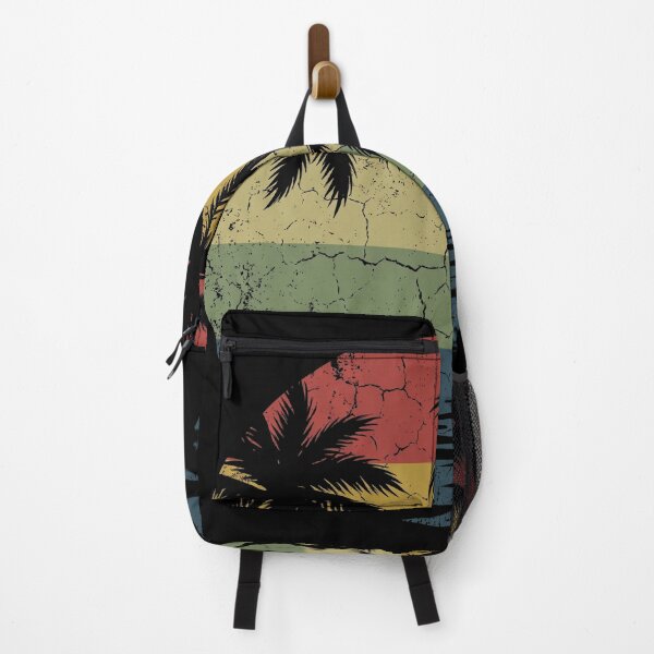 Item preview, Vintage Distressed Palm Tree Sunset Beach designed and sold by TeNovaStudio.