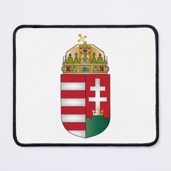 Item preview, Hungary Coat of Arms – Hungarian Pride Emblem for Expats Heritage Lovers designed and sold by EmeraldeaDesign.