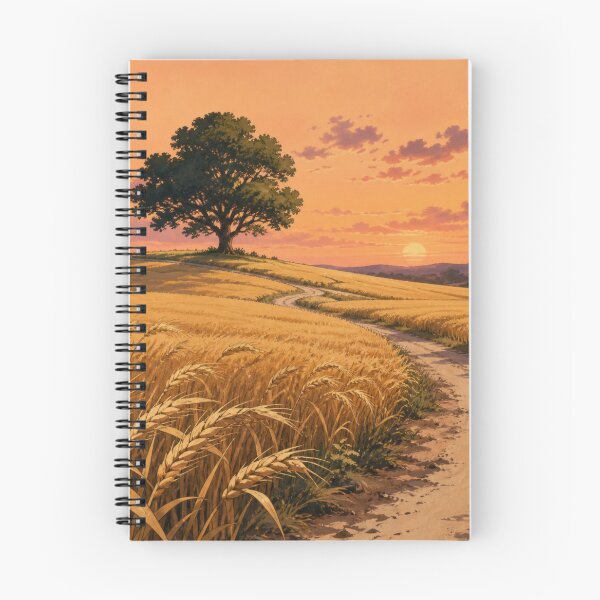 Item preview, Golden Field - Old-school Anime Aesthetic designed and sold by bapupa.