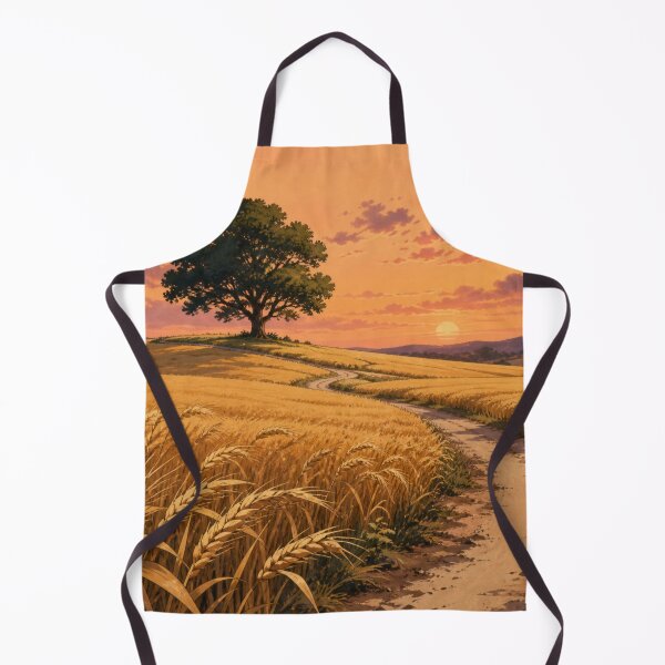 Item preview, Golden Field - Old-school Anime Aesthetic designed and sold by bapupa.