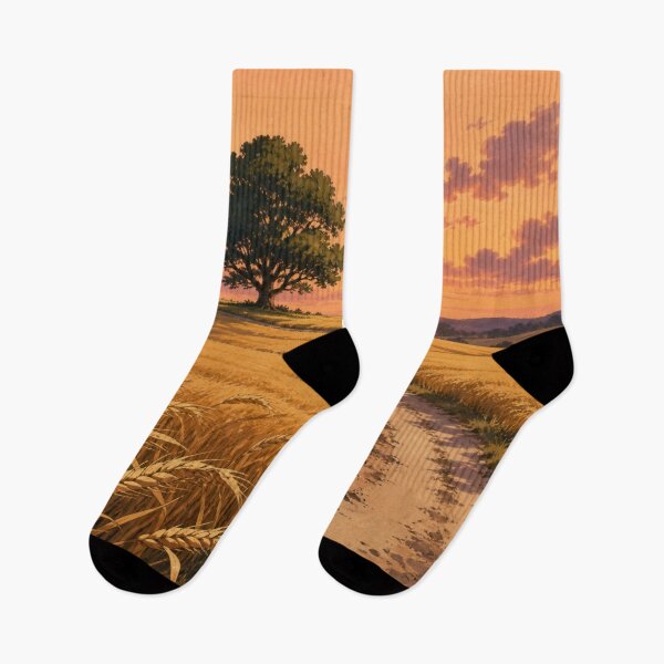 Item preview, Golden Field - Old-school Anime Aesthetic designed and sold by bapupa.