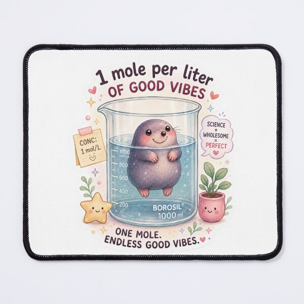 Item preview, One mole per litre designed and sold by labstud.