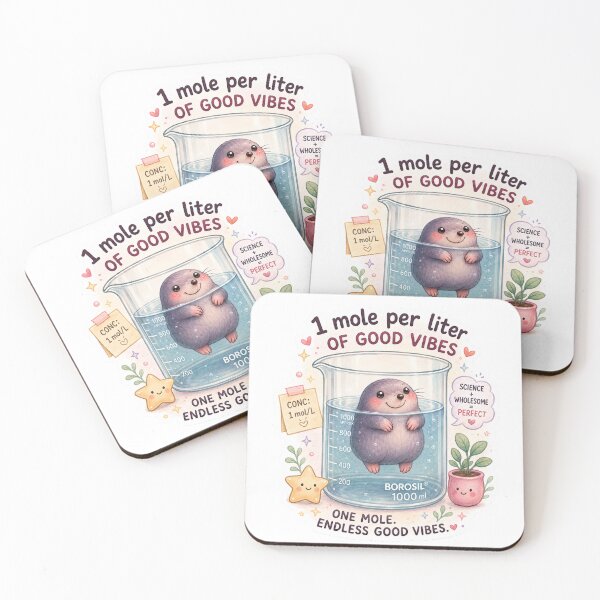Item preview, One mole per litre designed and sold by labstud.