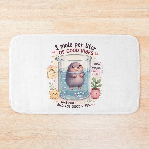 Item preview, One mole per litre designed and sold by labstud.