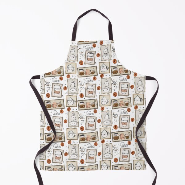 Item preview, Cute Kawaii Coffee Stamp Art designed and sold by Reicrea.