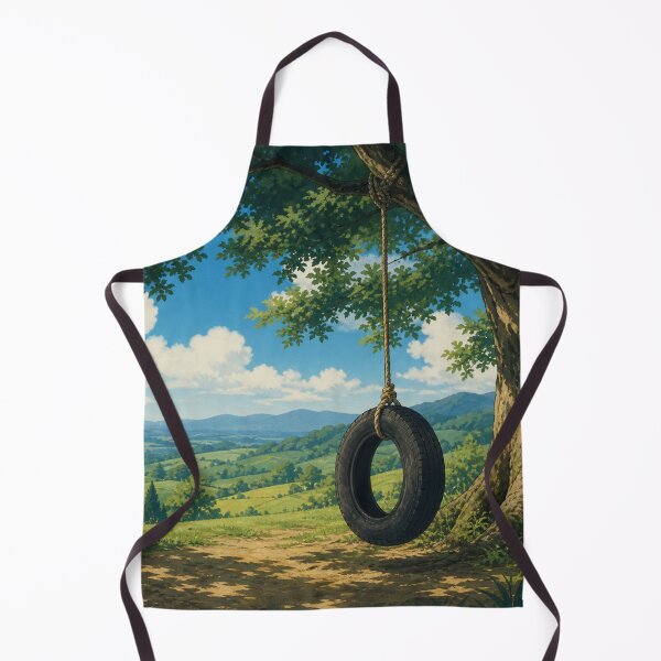 Item preview, Old Tree Swing - Old-school Anime Aesthetic designed and sold by bapupa.