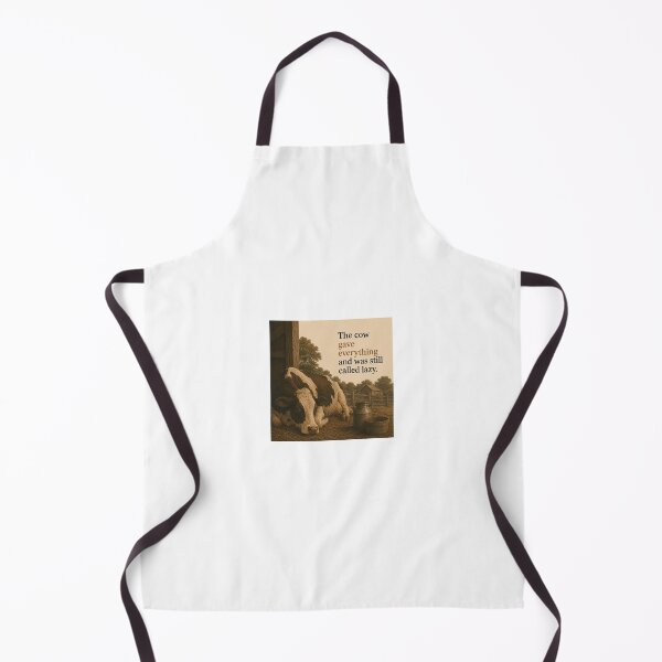 Item preview, The Cow Gave Everything And Was Still Called Lazy. designed and sold by NorthKind.