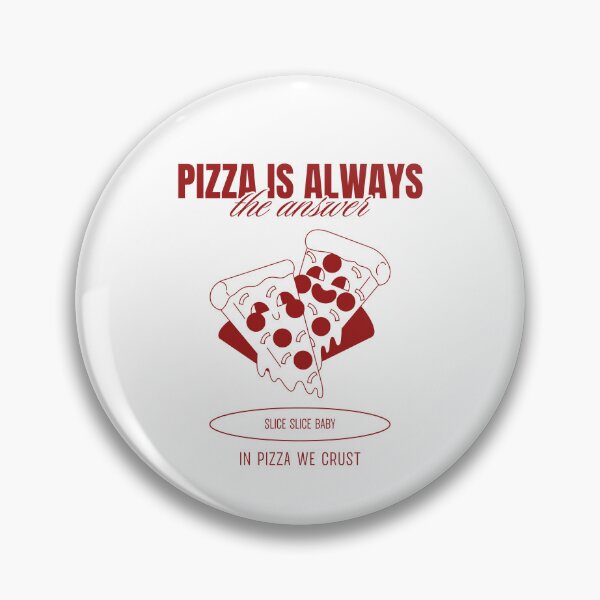 Item preview, Pizza is always the answer! designed and sold by Cami & Co. Design.
