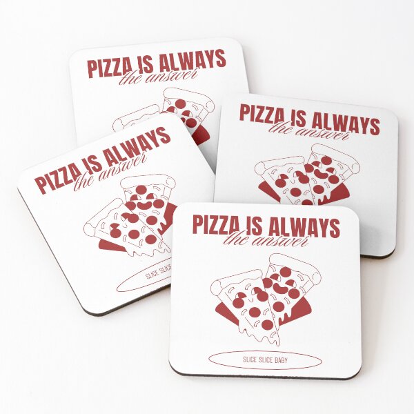 Item preview, Pizza is always the answer! designed and sold by Cami & Co. Design.