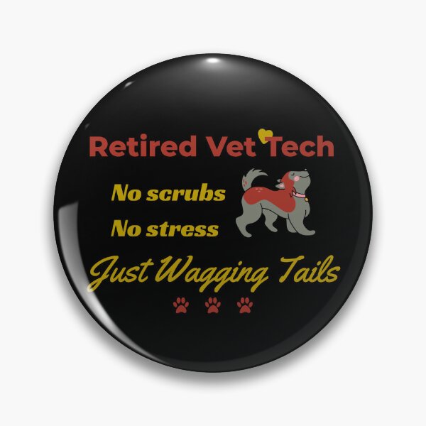 Item preview, Retired Vet Tech Design  designed and sold by AndaBast.