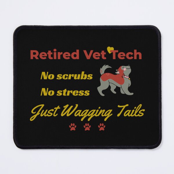 Item preview, Retired Vet Tech Design designed and sold by AndaBast.