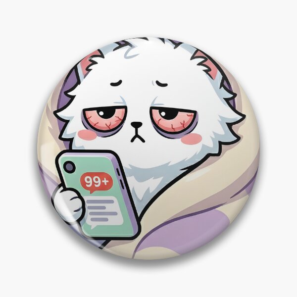 Item preview, Too Social For This - Introvert Cat Meme designed and sold by Wennity.