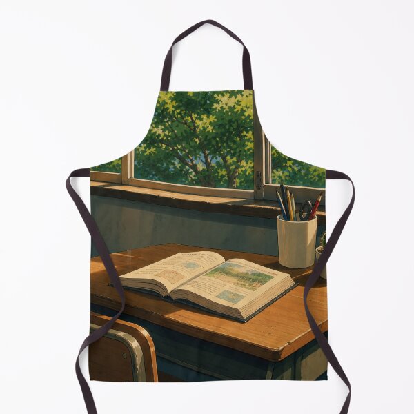 Item preview, Quiet Study Hall - Retro Anime Aesthetic designed and sold by bapupa.