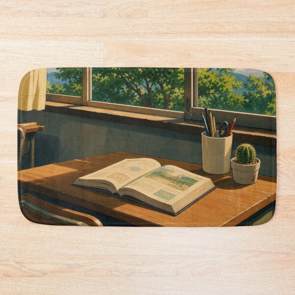 Item preview, Quiet Study Hall - Retro Anime Aesthetic designed and sold by bapupa.