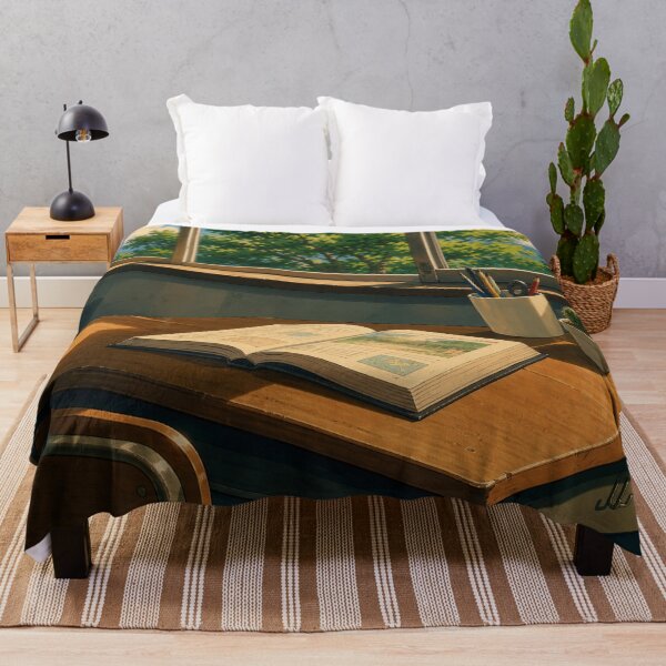 Item preview, Quiet Study Hall - Retro Anime Aesthetic designed and sold by bapupa.