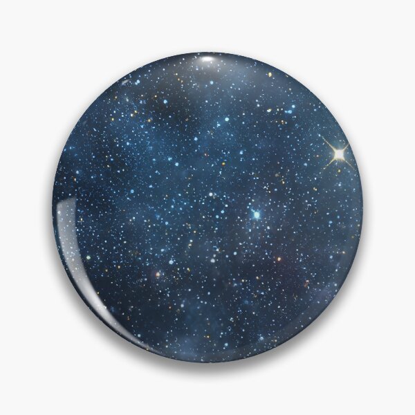 Item preview, Starry Galaxy Space Background Deep Blue Cosmic Sky designed and sold by Faithlines.