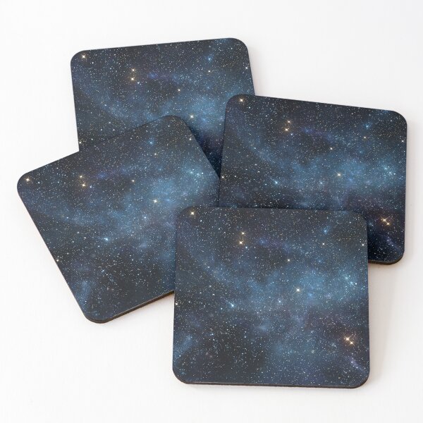 Item preview, Starry Galaxy Space Background Deep Blue Cosmic Sky designed and sold by Faithlines.