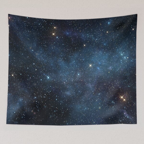 Item preview, Starry Galaxy Space Background Deep Blue Cosmic Sky designed and sold by Faithlines.