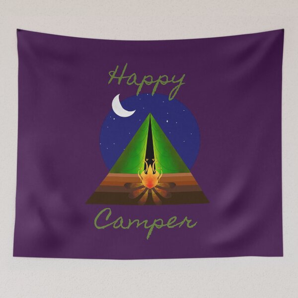 Item preview, Happy Camper  designed and sold by JaygiesDesign.