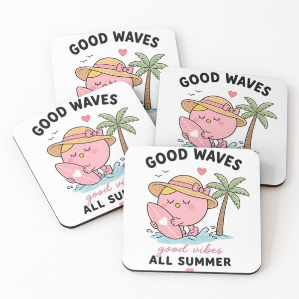 Item preview, Good waves and summer designed and sold by fadeinkstudio.