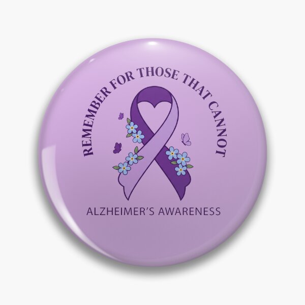 Item preview, Remember Love Always – Purple Alzheimer’s Awareness Ribbon designed and sold by fawzimorsy.