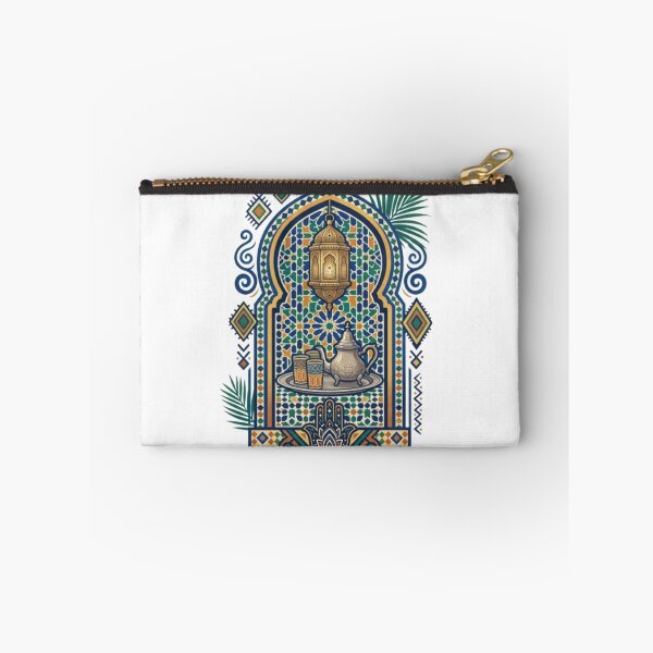Item preview, Traditional Moroccan Zellige Arch with Mint Tea designed and sold by ZAIOstore.