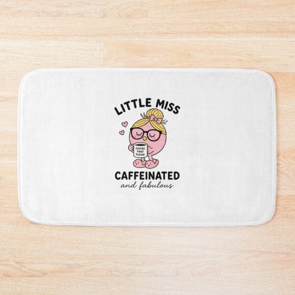 Item preview, Little Miss Caffeinated designed and sold by fadeinkstudio.