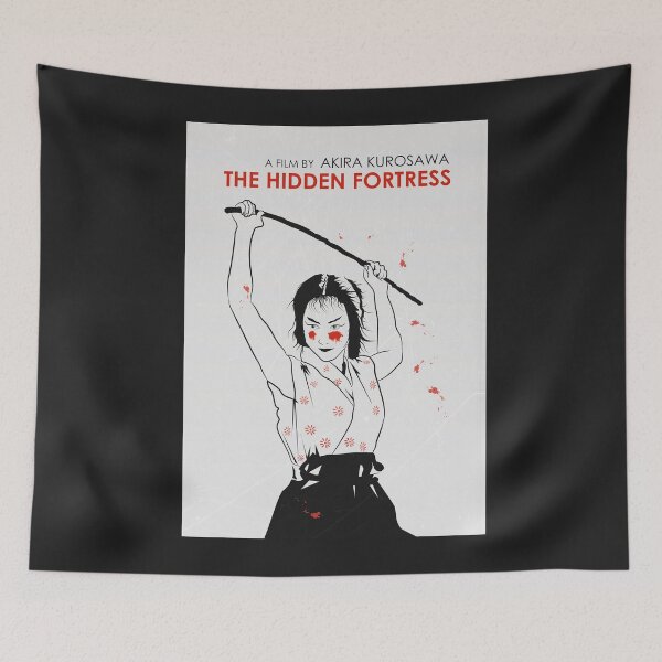 Item preview, The Hidden Fortress 1958 designed and sold by MORKINO POSTERS.