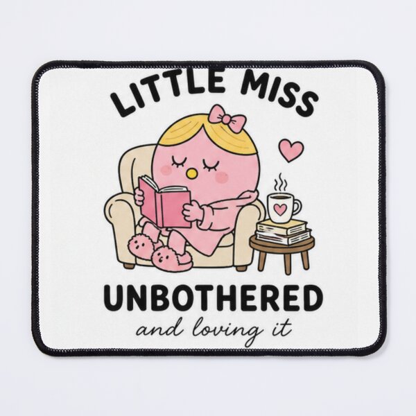 Item preview, Little Miss Unbothered designed and sold by fadeinkstudio.