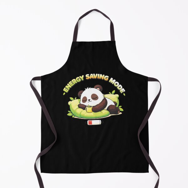 Item preview, Sleepy Panda Energy Saving Mode – Cute Lazy Panda Low Battery Funny Design T-Shirt designed and sold by DarojadNR.