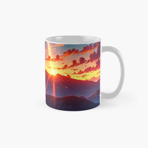 Item preview, Celestial Spectacle Shooting Stars and Cosmic Rays Over Mountain Scenery designed and sold by Jo Art.