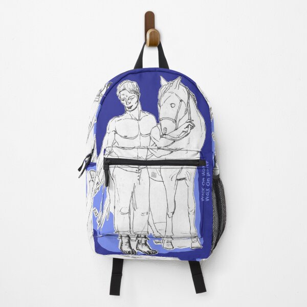 Item preview, Walking On Water - Young Man and Horse (drawing by ACCI) designed and sold by VanyssaGraphics.