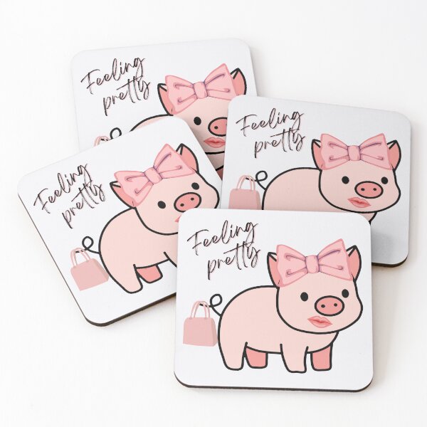 Item preview, Feeling Pretty Pig designed and sold by ChooseAndPrint.