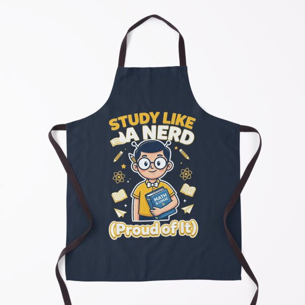 Item preview, Study Like a Nerd Funny Nerd Student designed and sold by Amr Darwish Graphic designer.