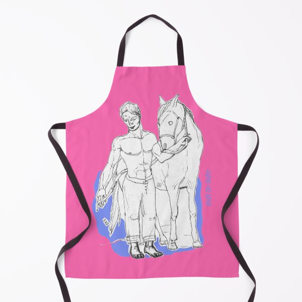 Item preview, Walking On Water - Young Man and Horse (drawing by ACCI) designed and sold by VanyssaGraphics.