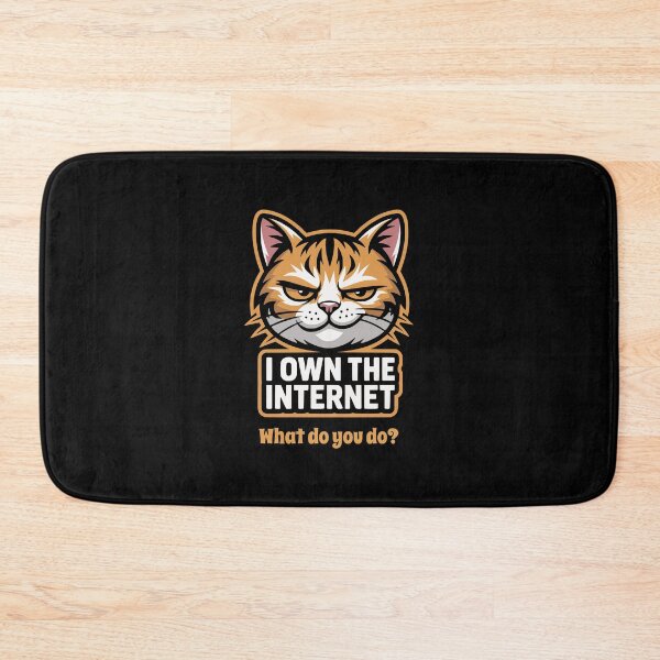 Item preview, Sassy Cat I Own The Internet Funny Feline Owner designed and sold by AntiqueImages.