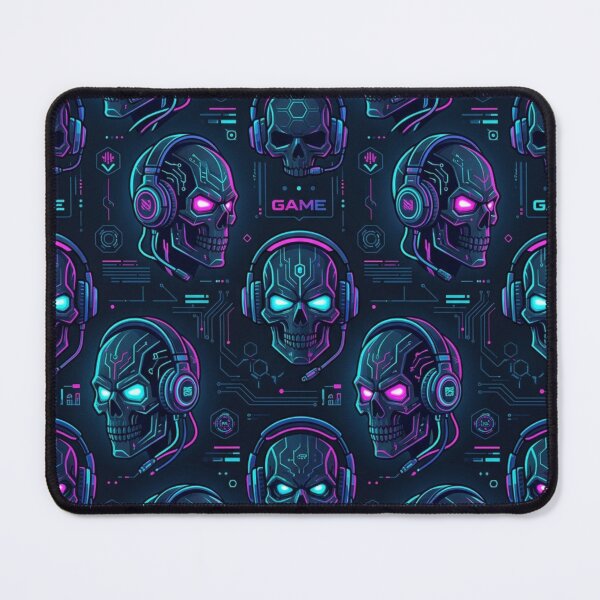 Item preview, Neon Cyber Skull designed and sold by StickVerse by Owais.