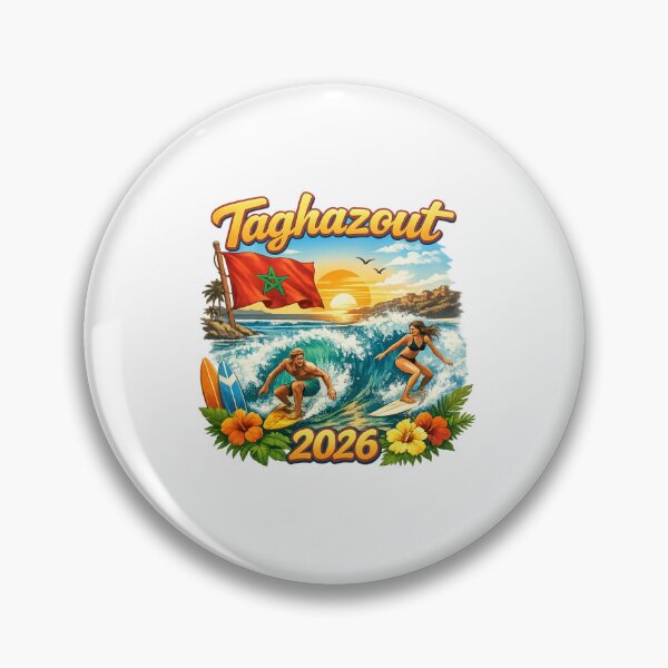 Item preview, Taghazout Agadir Surf Adventure 2026 Summer Graphic Tee designed and sold by PetsSounds.