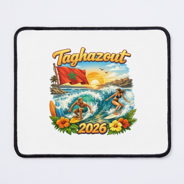 Item preview, Taghazout Agadir Surf Adventure 2026 Summer Graphic Tee designed and sold by PetsSounds.