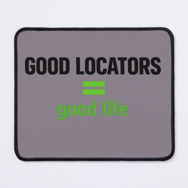Item preview, Good Locators Good Life Typography designed and sold by unscriptedPixel.