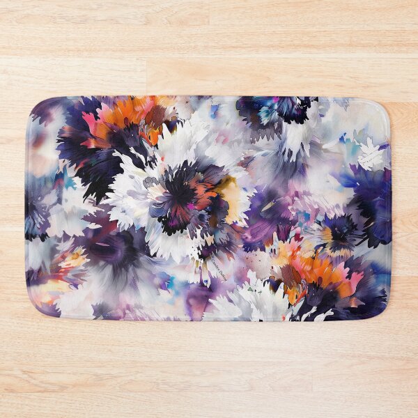 Item preview, Abstract Fur Shards - Purple and White Texture - Cosmic Bloom Shards - Vibrant Violet and Orange designed and sold by Candice Dethise.