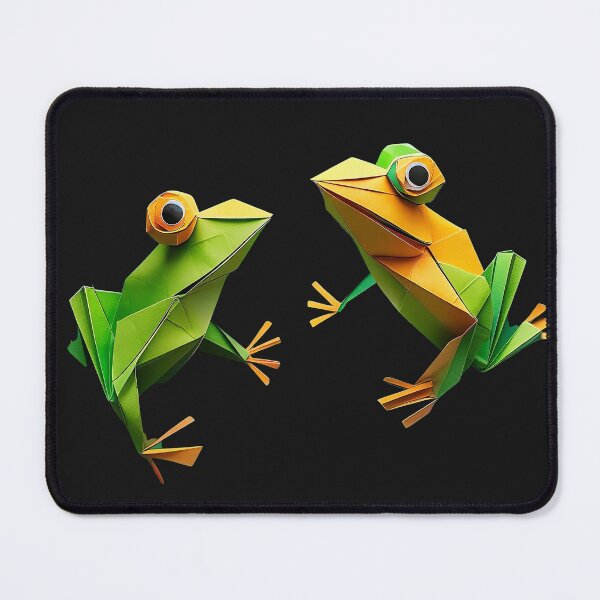 Item preview, Geometric Origami Frogs – Leap into Colour designed and sold by ArtisticDesignsbyLinda.
