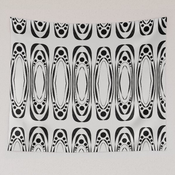 Item preview, Black Ovals and Circles  designed and sold by JaygiesDesign.