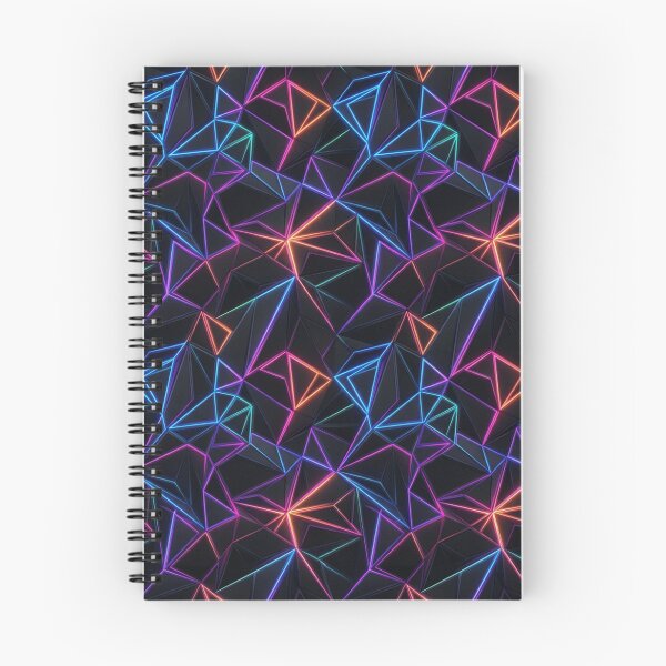 Item preview, Neon Prism Facets designed and sold by StickVerse by Owais.