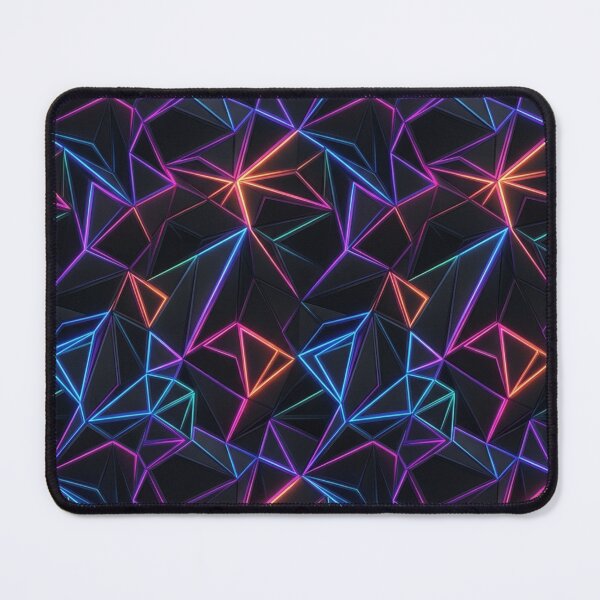 Item preview, Neon Prism Facets designed and sold by StickVerse by Owais.