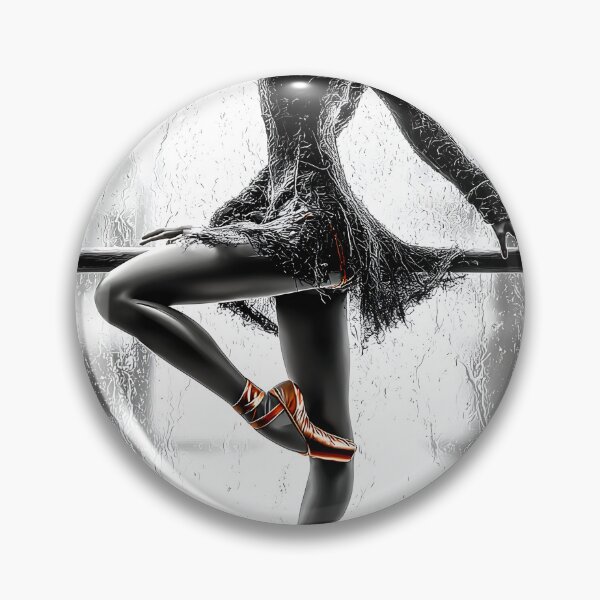 Item preview, Elegant Dancer Posing by Rainy Window View designed and sold by Artessie.