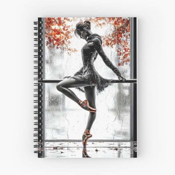 Item preview, Elegant Dancer Posing by Rainy Window View designed and sold by Artessie.