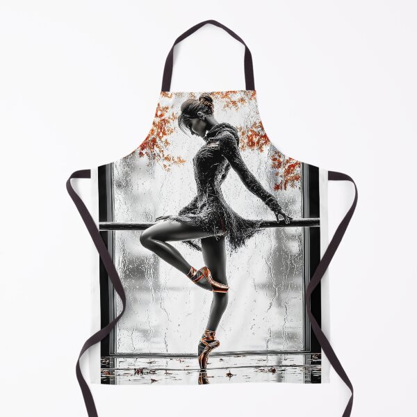 Item preview, Elegant Dancer Posing by Rainy Window View designed and sold by Artessie.